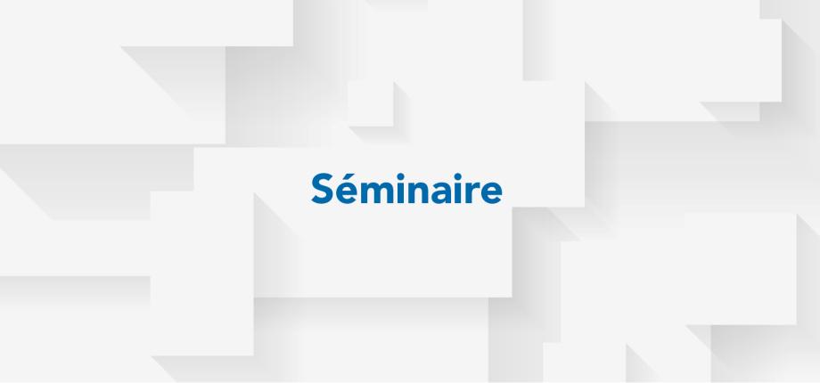 Séminaire sur le photovoltaïque 