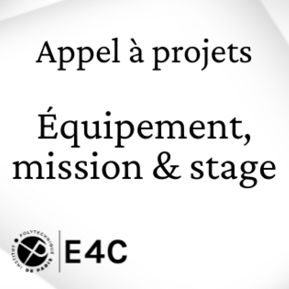 Appel à projet - Équipement, mission & stage